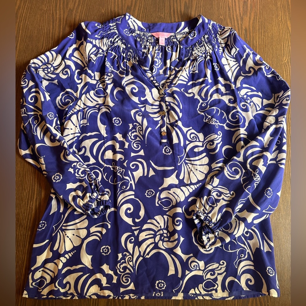 Lilly Pulitzer Elsa Silk Top